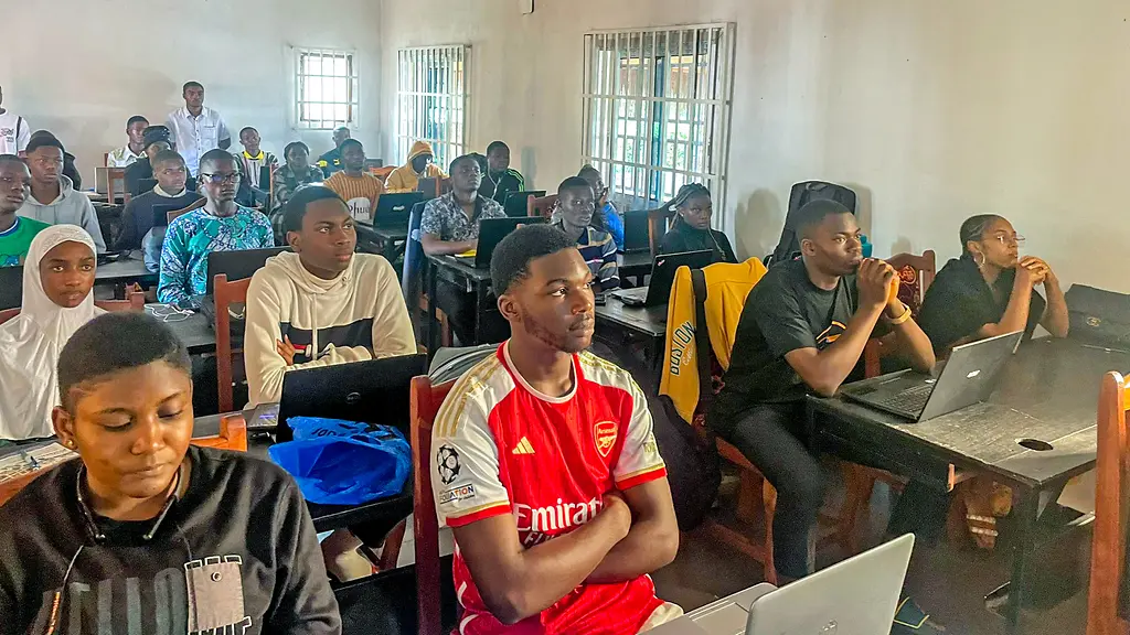 Schulklasse von GIS 2024/2025 in Bangangté - Kamerun